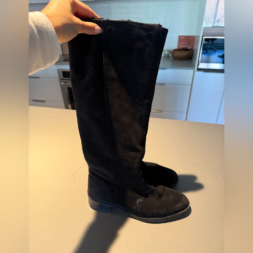 Black la canadienne boots